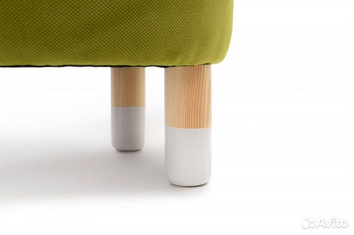 Детский пуф Бельмарко 31 см. Оливковый