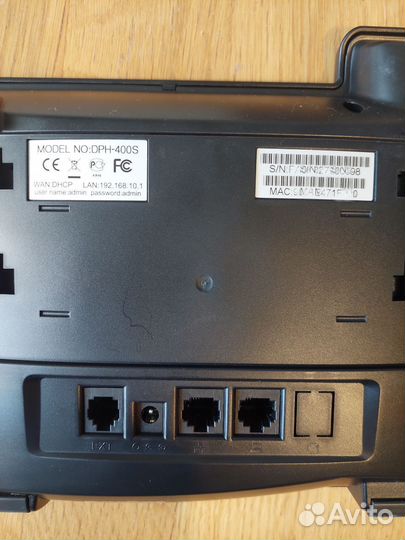 Офисный IP-телефон D-link DPH-400S