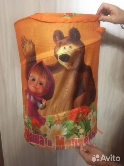 Контейнер для хранения и переноса игрушек