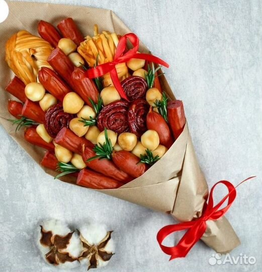 Мужской колбасный букет Самара