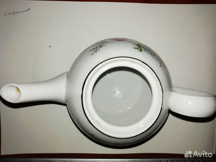 Чайник заварочный фарфор СССР