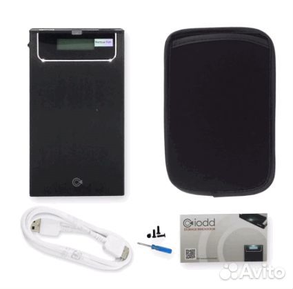 Внешний бокс iodd iodd 2541 black ST400