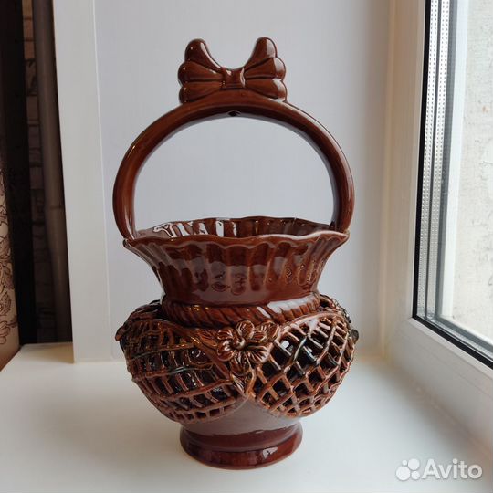 Советская ваза конфетница фруктовница СССР