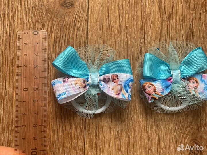 Банты на резинке заколке