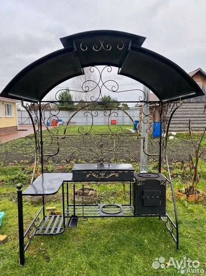 Мангал беседка