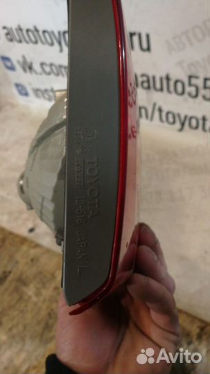 Фонарь в крышку багажника Тойота Королла Е150