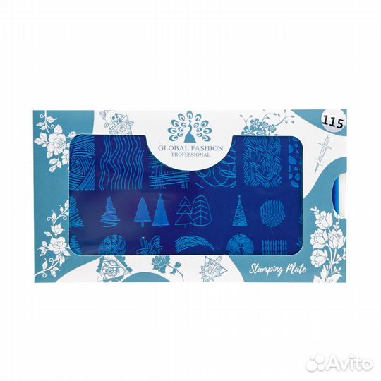 Диск для стемпинга Global Fashion #-115
