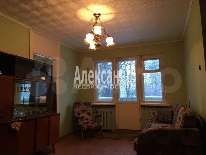 2-к. квартира, 44 м², 3/5 эт.