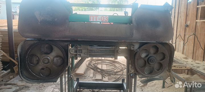 Ленточно пильный станок по дереву пт-03