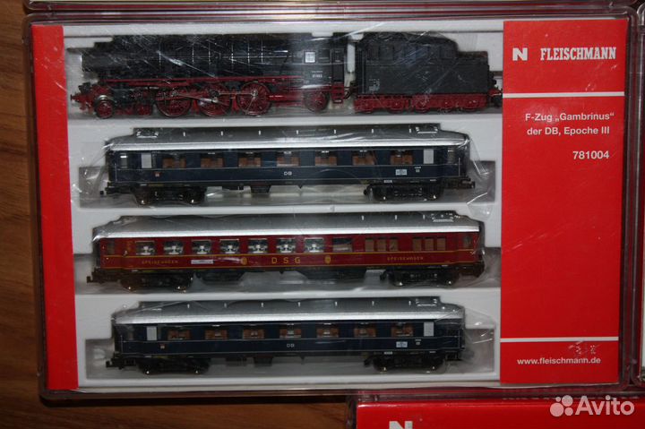 Железная дорога, Fleischmann, N, 1:160, 9mm