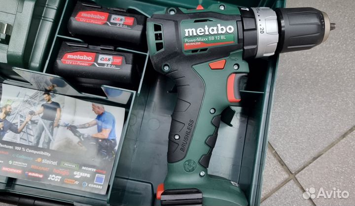 Шуруповерт metabo powermaxx sb 12 bl