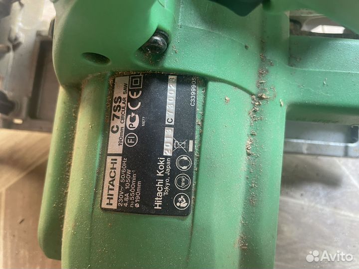 Hitachi C7SS Циркулярная (дисковые) пила