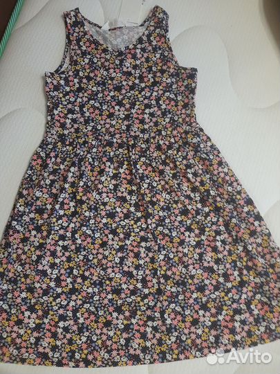 Платье новое летнее h&m на 9-10 лет