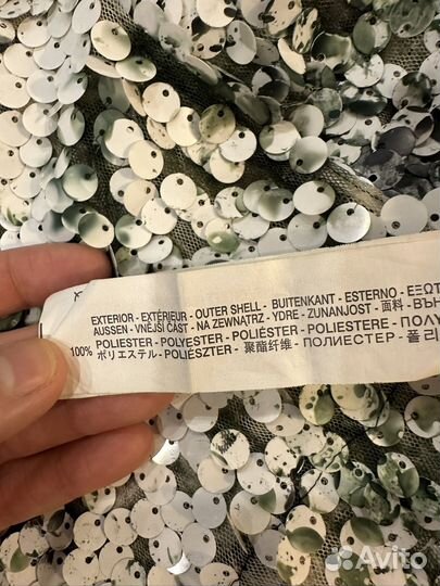 Топы женские zara с паетками