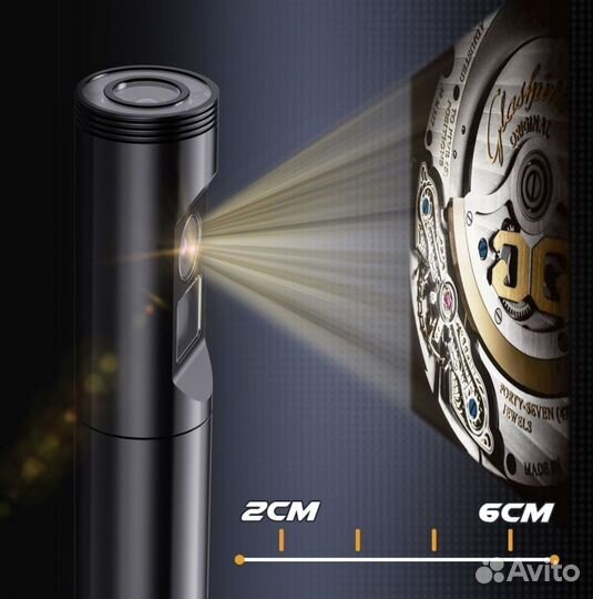 Промышленный эндоскоп 5,5мм Двойная камера 2 метра