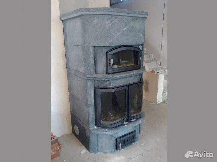 Камин талькохлорит