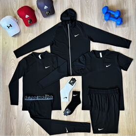 Рашгард Nike Black - 5/1, 2/1