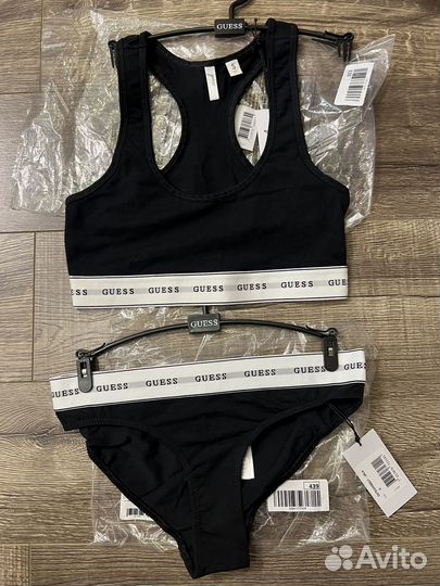 Комплект топ и трусы guess