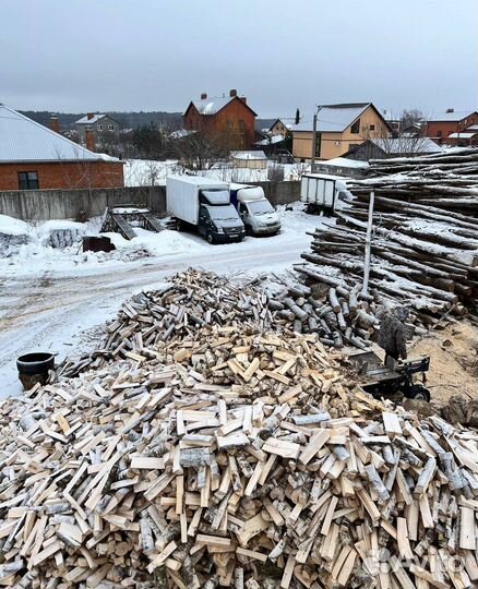 Дрова березовые колотые