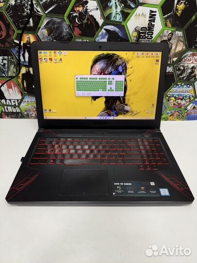 Asus TUF 15.6 i7 8750H/GTX1050m/16Gb/SSD+HDD