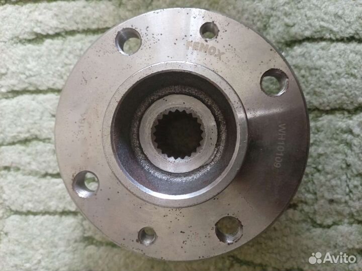 Ступица передняя renault logan