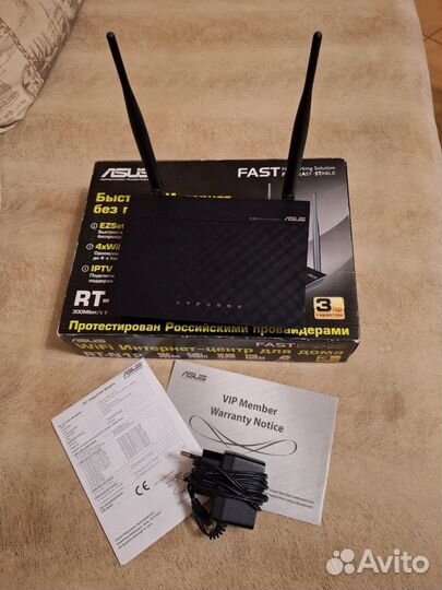 Wifi роутер Asus rt-n12 2,4 гц