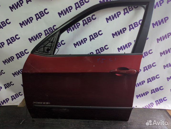 Дверь боковая передняя левая Bmw X5 E70 N55 2011