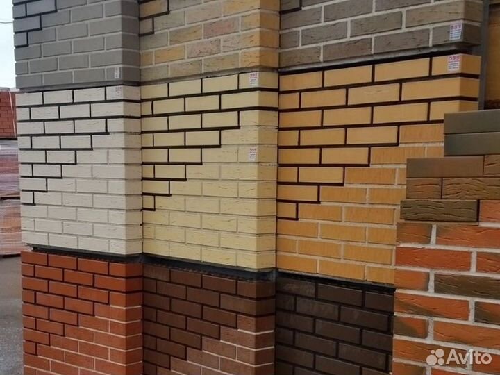 Кирпич облицовочный оплата по факту доставки