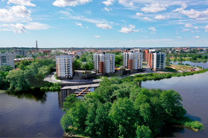 1-к. квартира, 53,1 м², 7/9 эт.