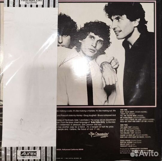 The Knack Япония nm 1980