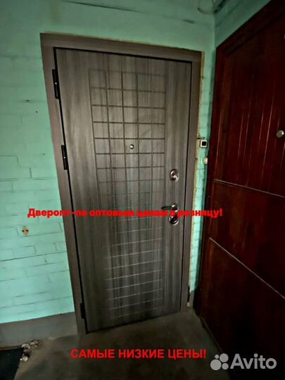 Толстая дверь входная с бесплатной установкой