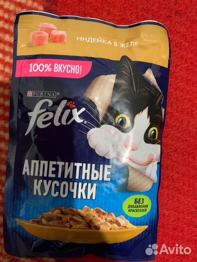 Корм для кошек Felix