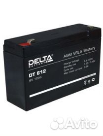 Аккумулятор delta DT612