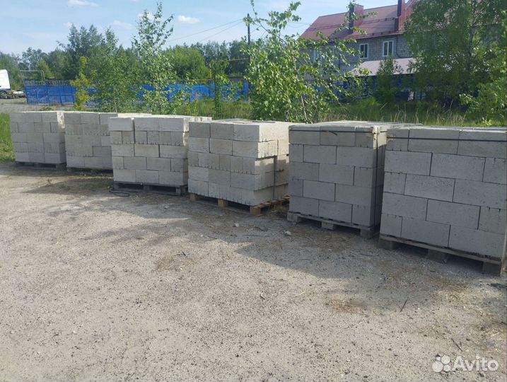 Керамзитобетонные блоки, брусчатка, плитка