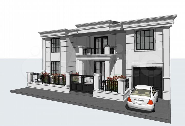 Дом 290 м² на участке 4,5 сот.