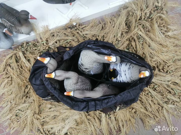 Сумка для переноски и хранения 6 гусиных чучел
