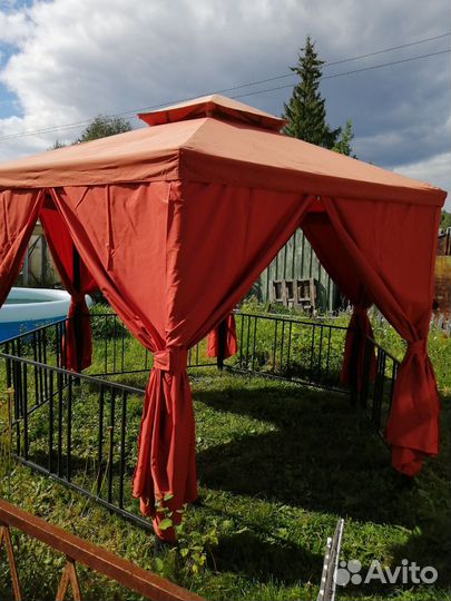 Тент шатер для дачи
