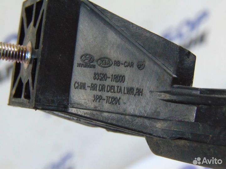 Направляющая стекла двери для Hyundai Solaris 1 2