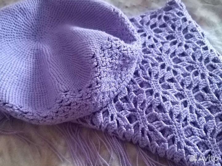 Берет и шаль