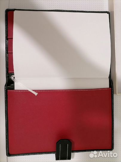 Брендовый кожаный блокнот