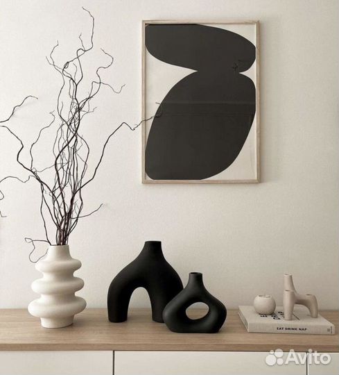 Керамическая ваза H&M Home