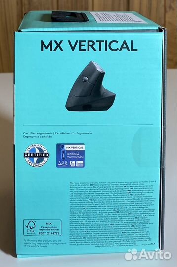 Вертикальная мышь Logitech MX Vertical Wireless