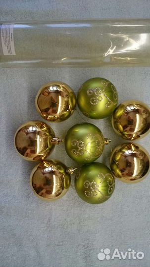 Ёлочные украшения: шары