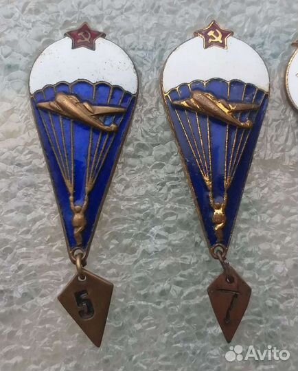 Знак Парашютист СССР