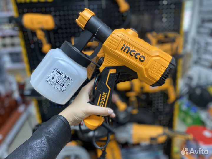 Краскопульт ingco