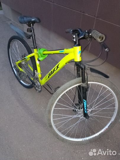 Велосипед скоростной бу foxx лаймовый цвет
