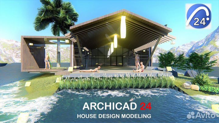 Archicad 24/25/26 2023 на Русском. Без ограничений