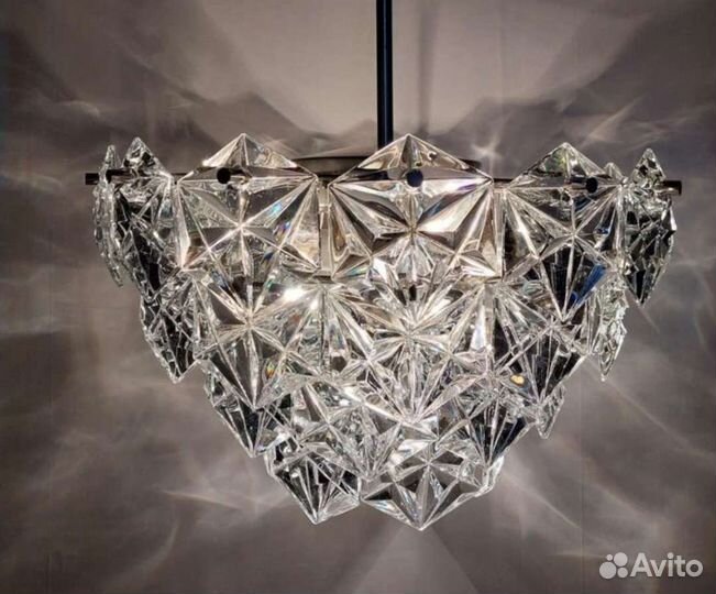 Подвески хрустальные для советской люстры СССР