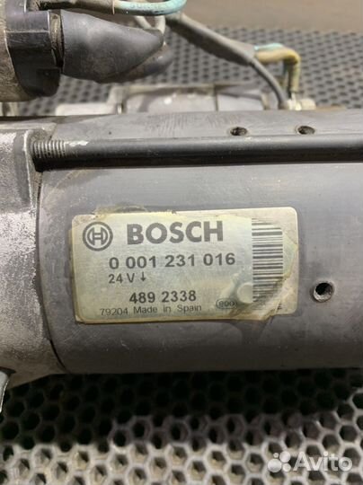 Стартер Bosch 24v isde 140-30 Cummins