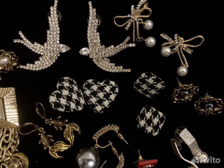 Серьги клипсы винтаж Америка torry burch Kate Spad